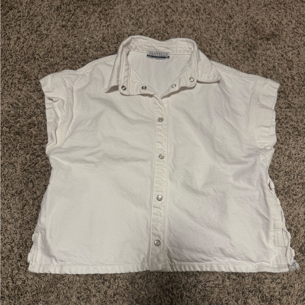 White Button-Up Shirt